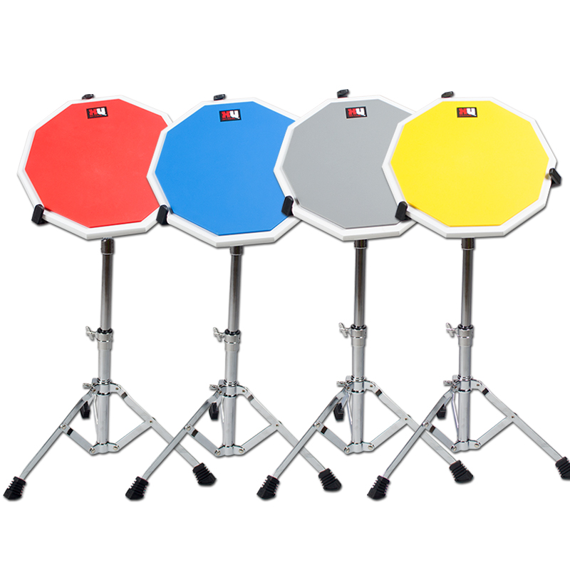 架子鼓哑鼓套装8寸初学入门练习打击板打击垫哑鼓垫12寸 送鼓棒