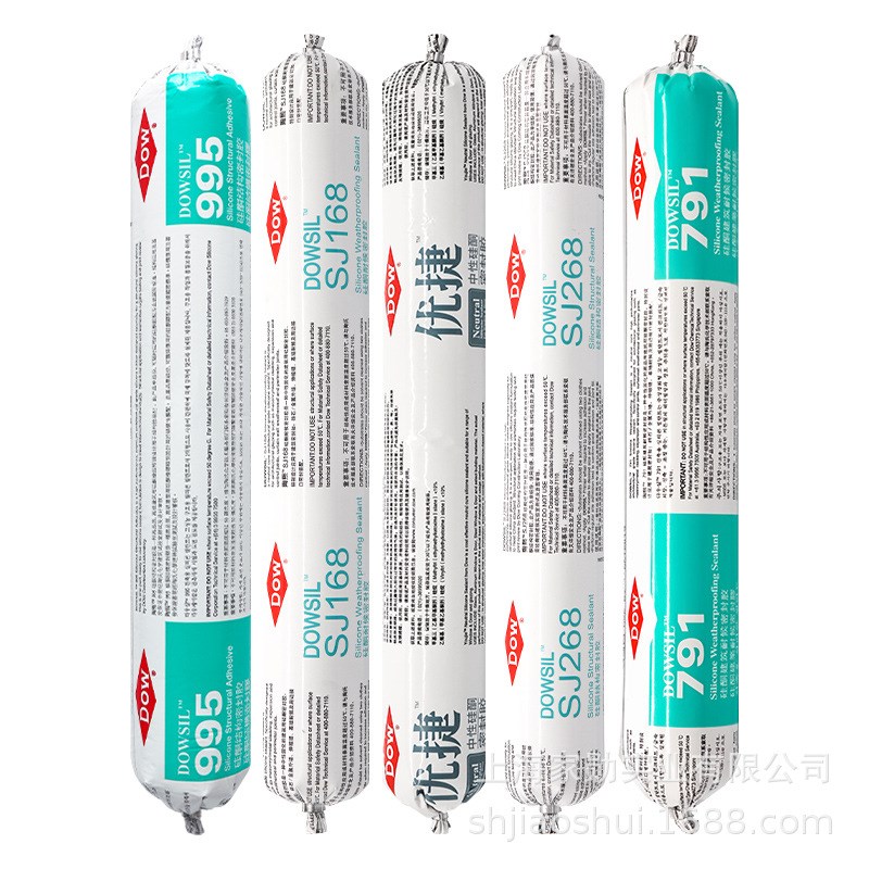 陶熙SJ168幕墙道康宁268结构耐候胶791阳光房结构胶995优捷密封胶