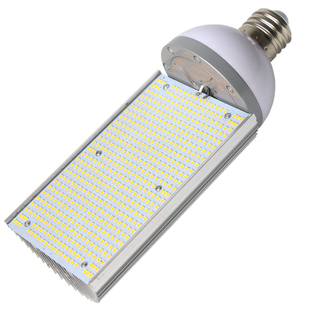 路灯工程改造光源E40E2730W60W80W LED横插灯泡单面照明新农村横装