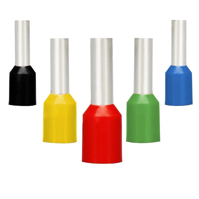 凤凰紫铜E2510管形预绝缘插针欧式接线端子管2.5平方国标1000只