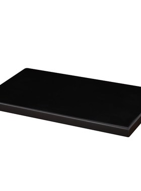 方形底座黑色正方长方台工艺品底座花瓶盆栽托盘底托台工艺品摆件