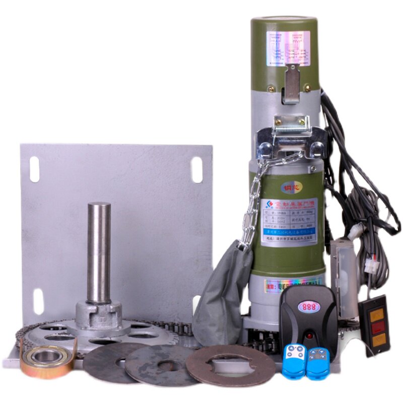 电动卷帘门电动机全套卷闸门电机马达遥控自动220车库门开门配件