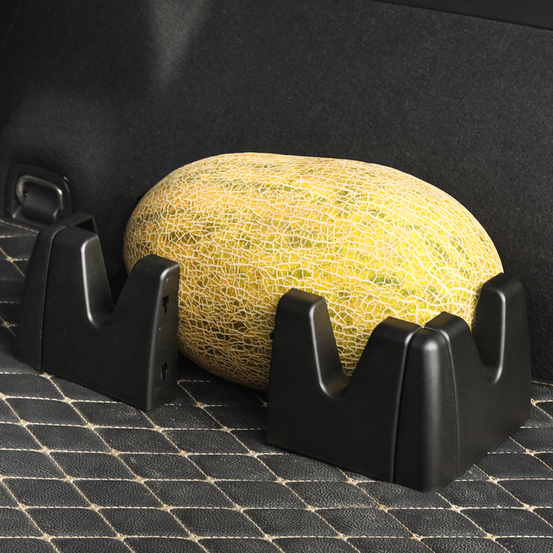 汽车后备箱储物收纳魔术贴固定架车内车载尾箱置物袋灭火器收纳架