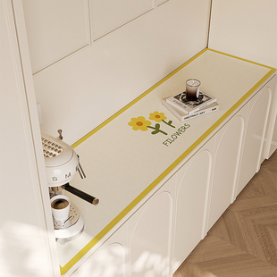 餐边柜可裁剪电视柜台面保护垫轻奢高级感长条桌布玄关鞋柜垫子