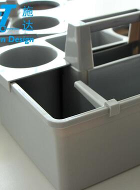 意大利CT施达手提清洁篮酒店客房保洁工具桌面家用收纳塑料储物箱