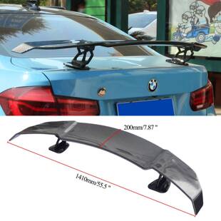 供应汽车通用尾翼改装高尾翼碳纤维大尾翼三厢车GT定风翼