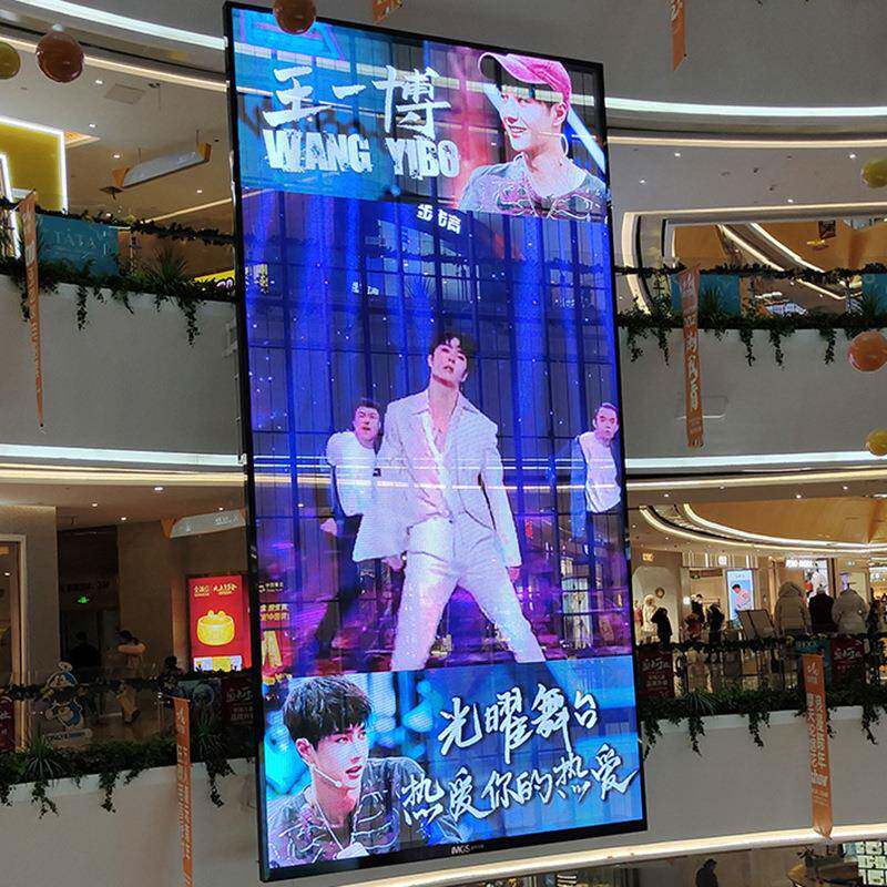 供应LED玻璃屏LED透明冰屏贴膜屏玻璃屏用珠宝店屏酒吧屏