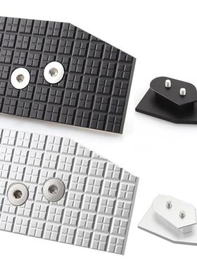 适用宝/马G310GSG310R后刹车踏板加大刹车脚板扩展铝合金银色