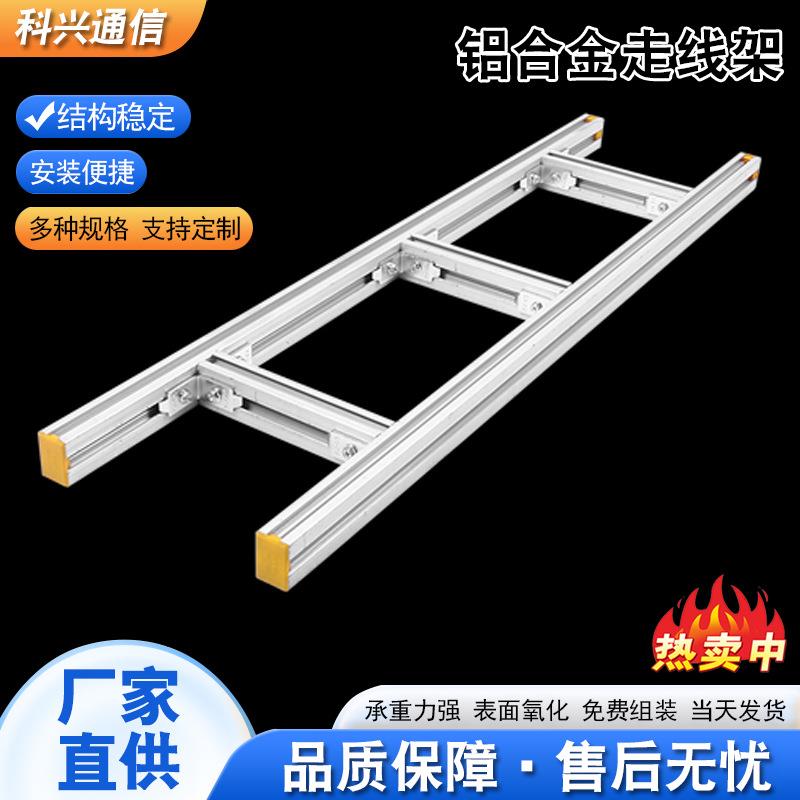 供应铝合金走线架机房理线架机房爬线架dx固线器明装走线架