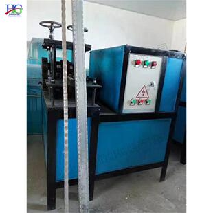 花架金属管花管机铁艺楼梯护栏电动压花机健身器材方管轧花机