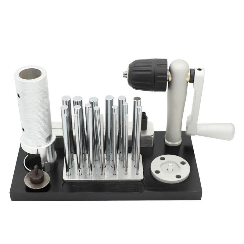绕线器手摇拉丝器工具手动不锈钢拉丝机台式工业用卷线器