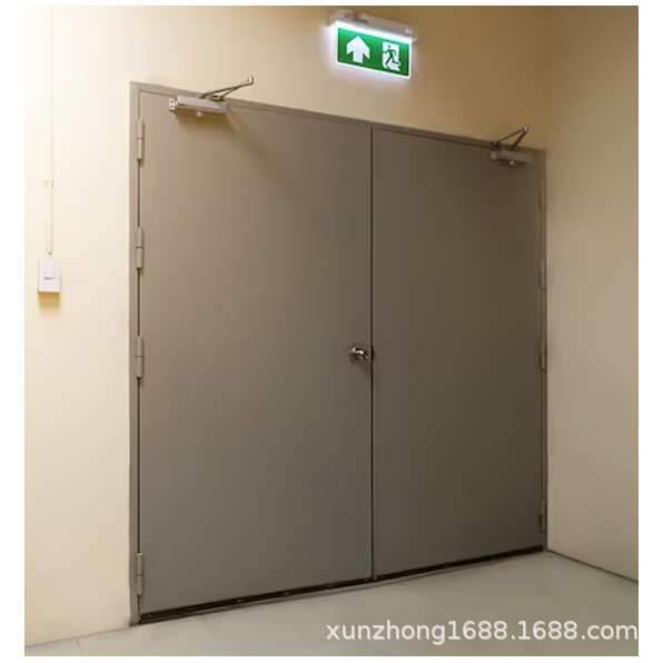 甲乙级钢制防火门逃生门变压器低压配电房钢质防火百叶门窗