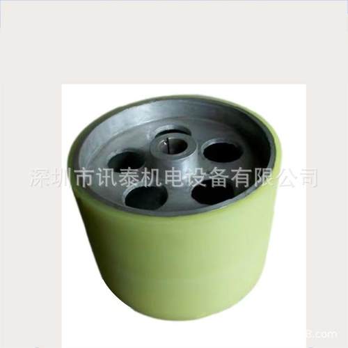 纺织机械配件拉纱机大胶轮经纱机胶轮395