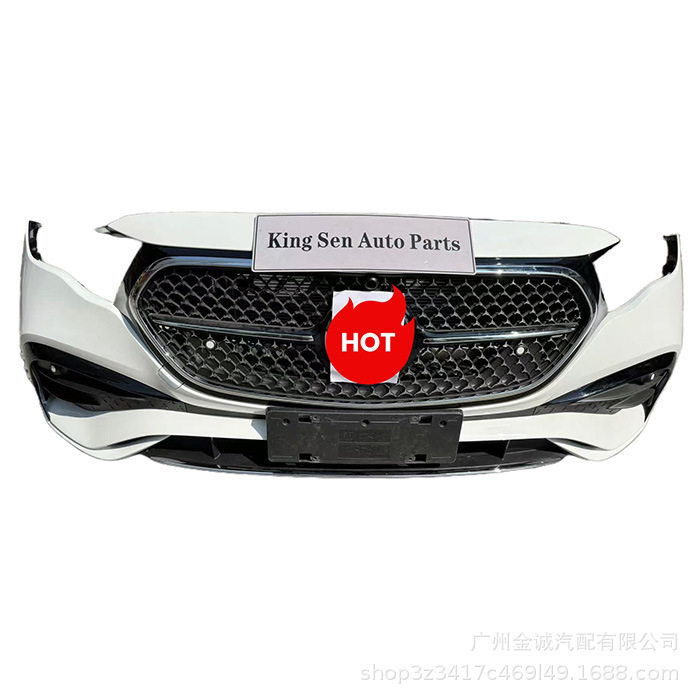 适用于Benz2023-2025款奔驰e级w214前杠总成散热器前嘴一套