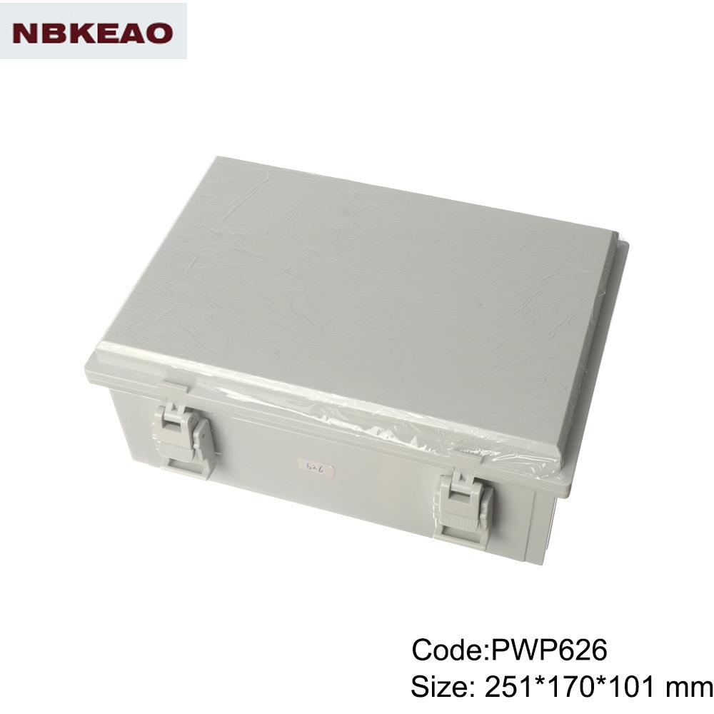 251*170*101塑料翻盖防水盒防水接线盒塑料外壳PWP626