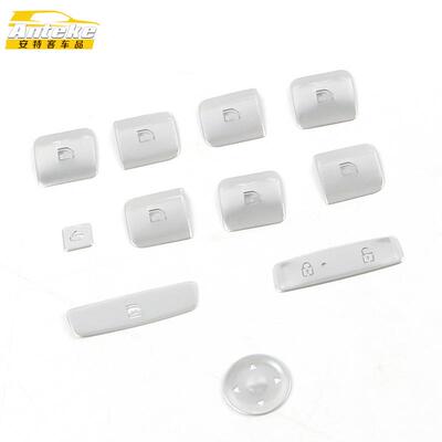 适用21兰特玻璃升降于按键贴伊兰特车窗扶手30155伊开关按钮亮片