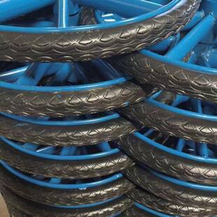 推车手,翻KRM2斗车胎工地实心轮胎加厚26寸实心免充气全26x21轮子