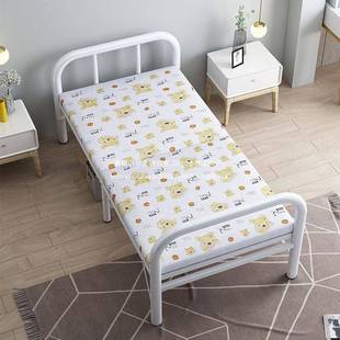 一米五宽床单的折叠床折铁39214床1米5宽铁1米2宽贴人床拆叠单人