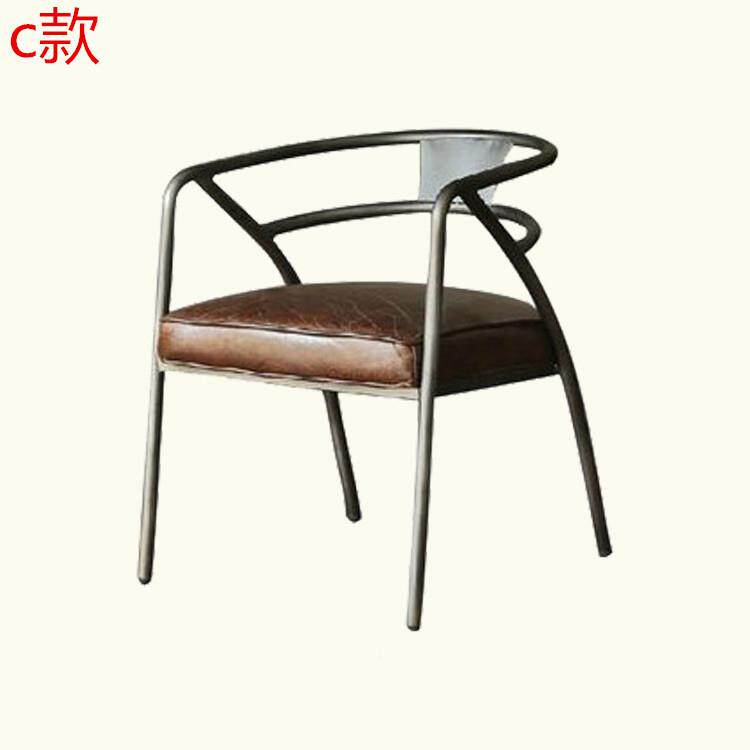 复古实木铁艺餐酒吧椅旋转升降高LYN脚椅办前公椅椅背靠椅子台吧