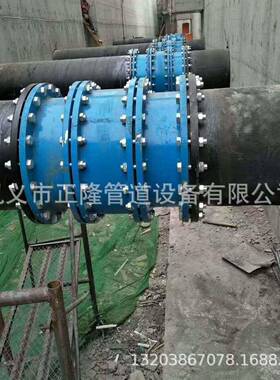 实HXX体工厂VS限法SJA-2双兰限位器钢制补偿伸缩节头双法兰节位头