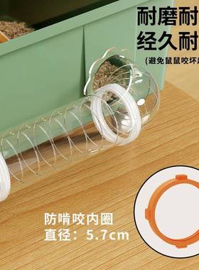 202新款子亚克力全透明房子仓鼠笼5便宜熊NEH大的别墅金丝用品窝