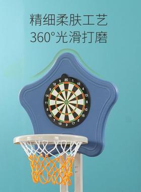 童GYB篮球架可男升降球框室内篮筐蓝宝宝小孩投篮儿架蓝球家用玩