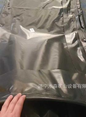 风筒布压通导风筒带阻燃风筒布隧道通风PVC地铁伸正缩EEW通风风管