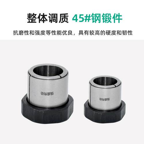 ML螺母型涨套胀套NML-免键涨紧轴GJU套胀紧连结套STK600D螺张帽紧