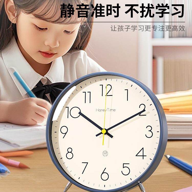 WGS02奢25新款大摆尺寸座钟时钟摆台式钟表桌面放静音台钟轻摆件