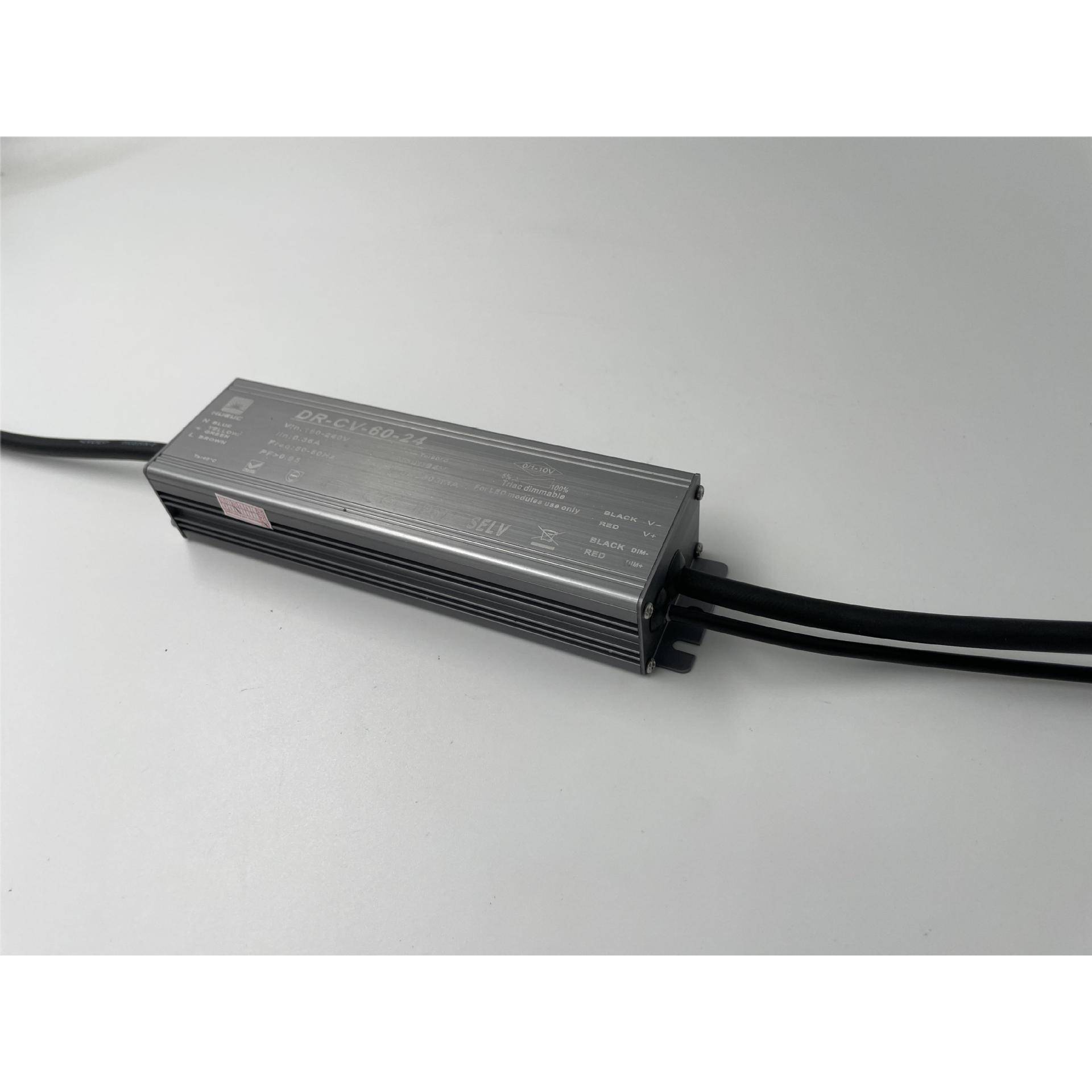 60w防水前后切调光切0-光10VPDR-CV-60WM电位器五合一调恒压24V欧