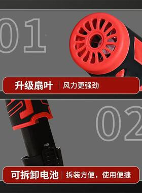 便捷功式随身暴力涡轮风扇无刷小型暴款59051机大率新风mini手持