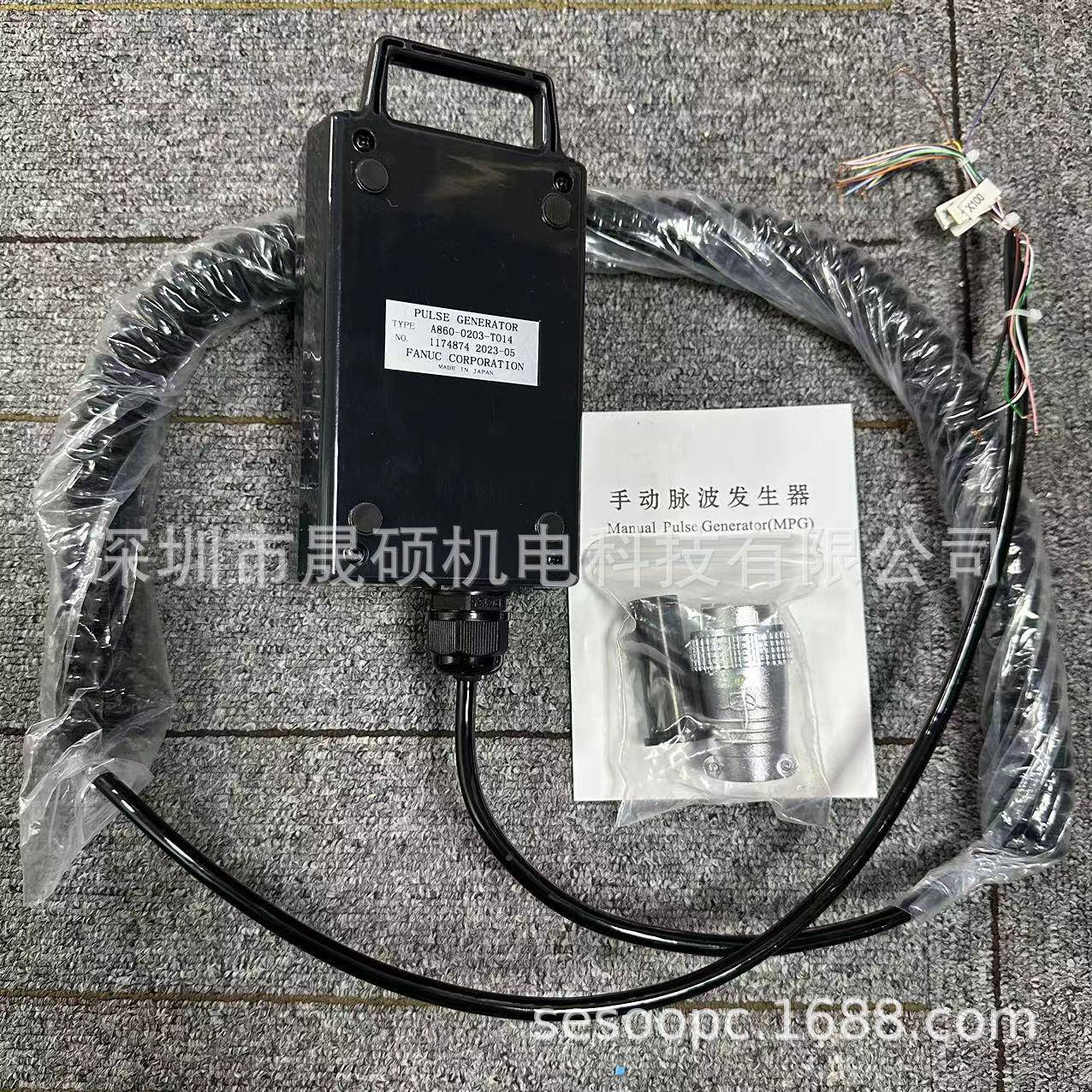 原装FA347NC发那科CNC数控电子手轮A860-0203-T010T012T013UT014