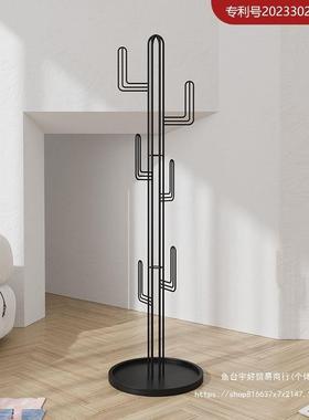 现FWR设代简约风计师创意仙人衣架落卧室挂衣架小户掌型地隔夜衣