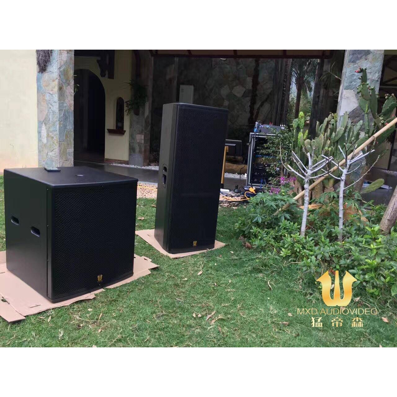 音箱单2421灯2寸双1专业音响设备广5场专业有源音箱舞台光音响