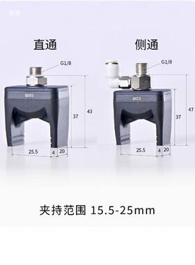 动软爪柔性手指两爪柔爪性柔柔爪爪平行夹柔XIK性夹负压控制BM气C