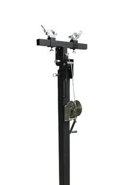 01701重4.5米折叠脚舞台灯光支架手C摇降架，承重；型1升50kg