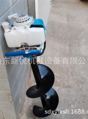 摇脚带架子挖HAS坑机树挖踏树坑机手手推独轮汽油植挖坑机