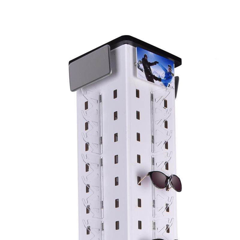 新款落收式眼镜YM8025展示地架创意转眼镜店太阳镜陈列纳展柜墨镜