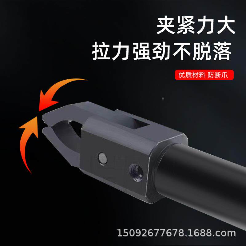 数控料床自动拉器圆柄拨料料器送料414器方柄夹直柄车拨料器