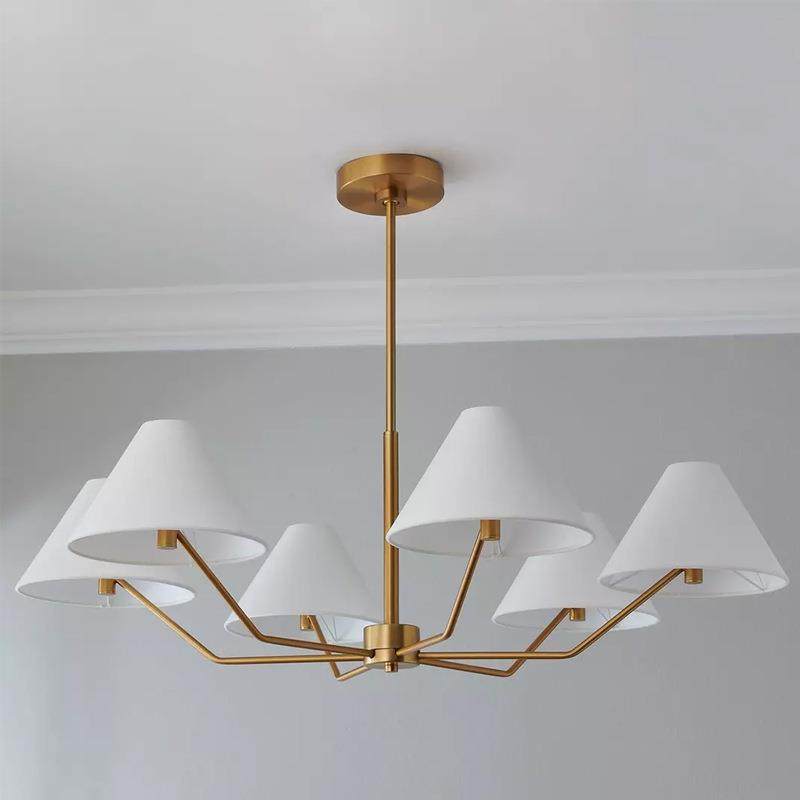 美式简轻奢吊灯卧室厅极简约餐厅客别墅展厅创意960主个性灯具,家装灯饰光源,智能吊灯,淘宝优惠券,粉丝福利购,淘宝优惠卷