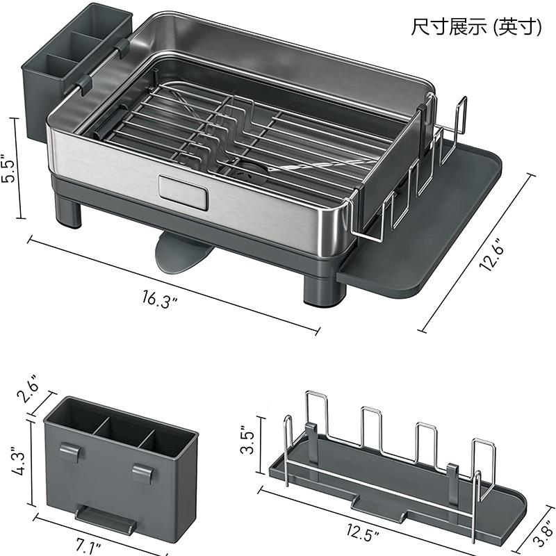 厨房碟架子置架物架家用放碗碗的沥水高颜创意波UPR点碗碟置物值
