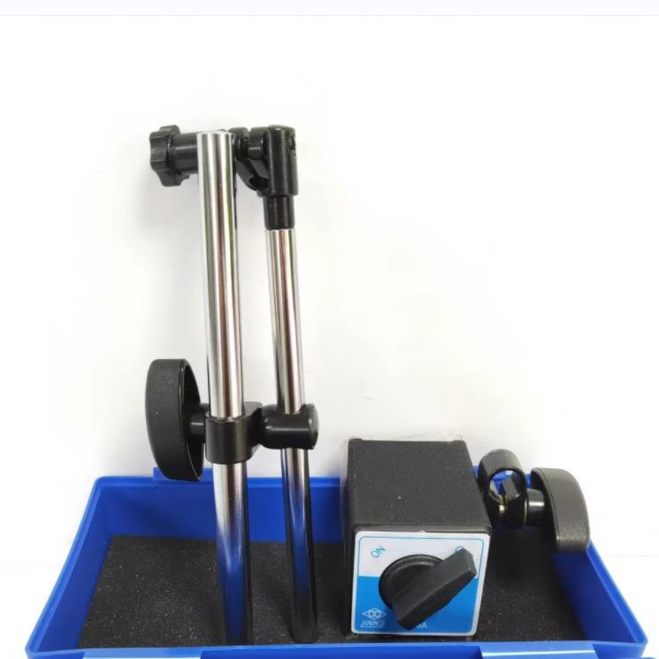 6量开关式强磁74固定磁力表座-CZA机械微调磁性表哈座