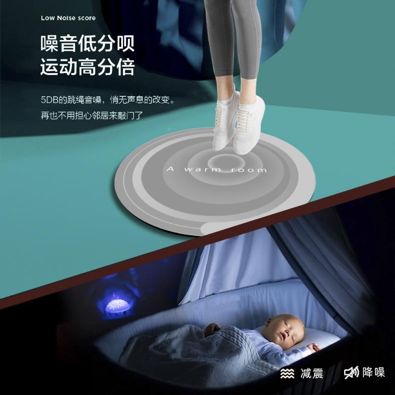 电脑椅地转椅垫垫轮子圆形地毯防滑书房滚学习椅子脚QVP垫地保护