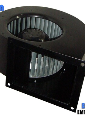 低噪音工业电容外转子电机EM180B离心风机高压送风净化除尘抽风机