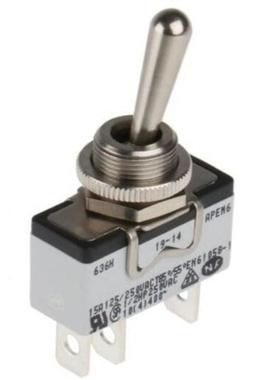 APEM开关型号CQC-636H/2现货3脚钮子开关价格好