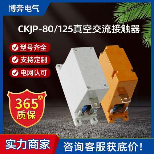 CKJP-80/125/250/400真空交流接触器单级户内路灯专用控制器1140V