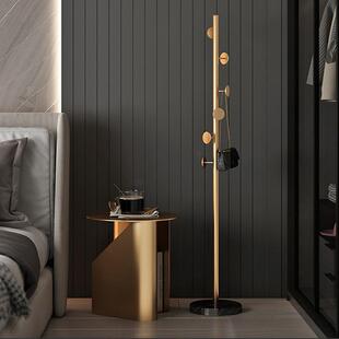 办公室挂衣架铁艺衣架挂杆小空间衣架立式衣服架衣帽架落地挂包架