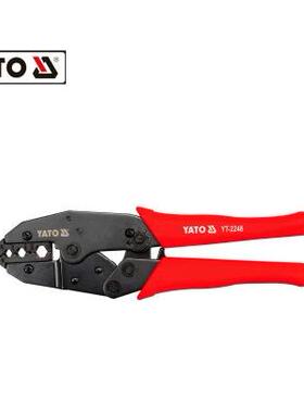 易尔拓YATO欧洲棘轮压线钳同轴线压线钳RG58/59/62/6YT-2248