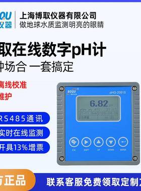 博取仪器数字智能在线工业PH计水质在线监测pHG-2881S控制器