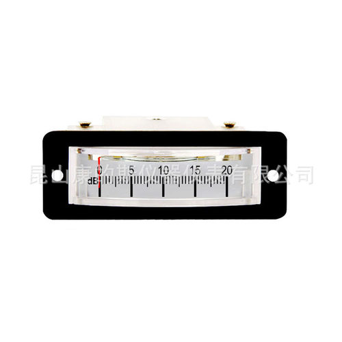 KDSI指针式分贝表 BP-15 DC1mA20dB 音响表  CE认证